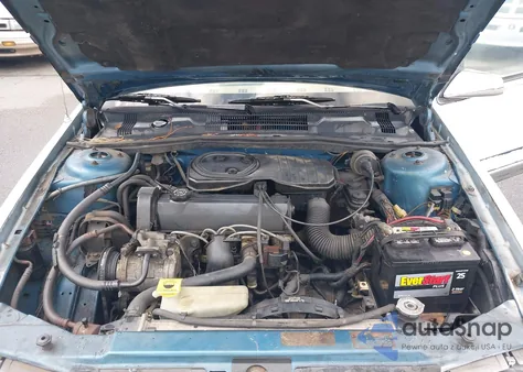 1992 Chrysler Lebaron A-Body z USA, uszkodzony, nr VIN 3C3XA46K1NT319076